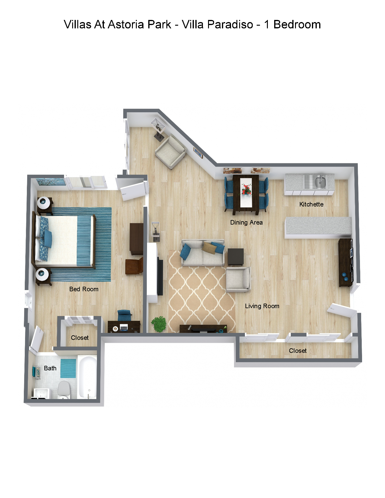 Villas-At-Astoria-Park-Villa-Paradiso-1-Bedroom-Floor-Plan